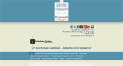 Desktop Screenshot of drcarlisledc.com